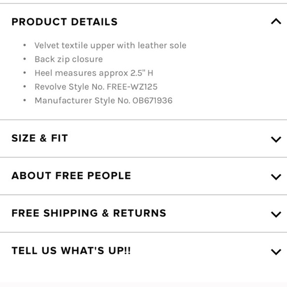 NWT Free people Cecile velvet heel boot - Picture 3 of 6